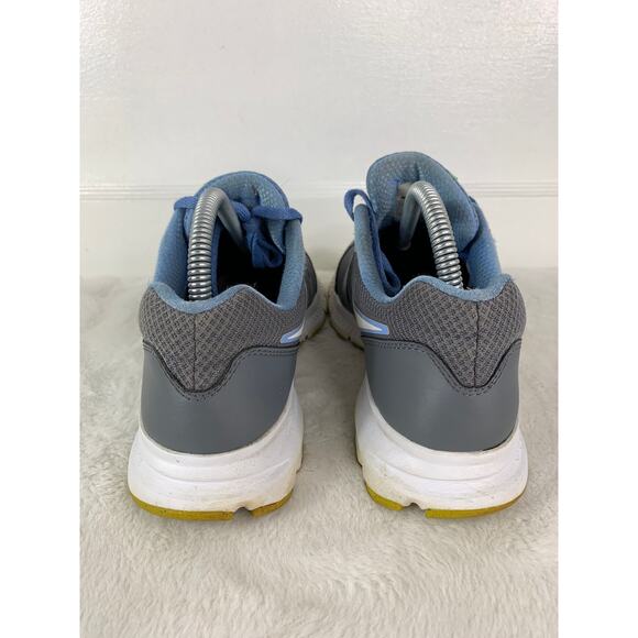 Nike Downshifter 6 Running Shoes Size 8.5 Gray Blue Green 684765-021 Sneakers - Picture 3 of 10